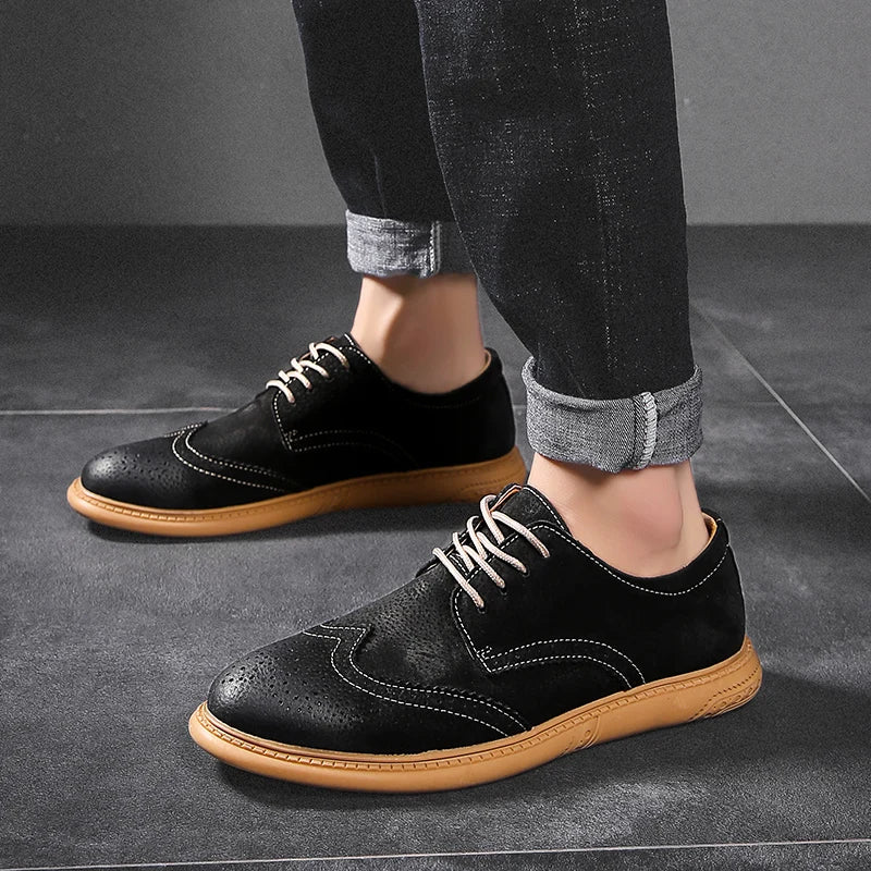 Vintage Carved Formal Shoes
