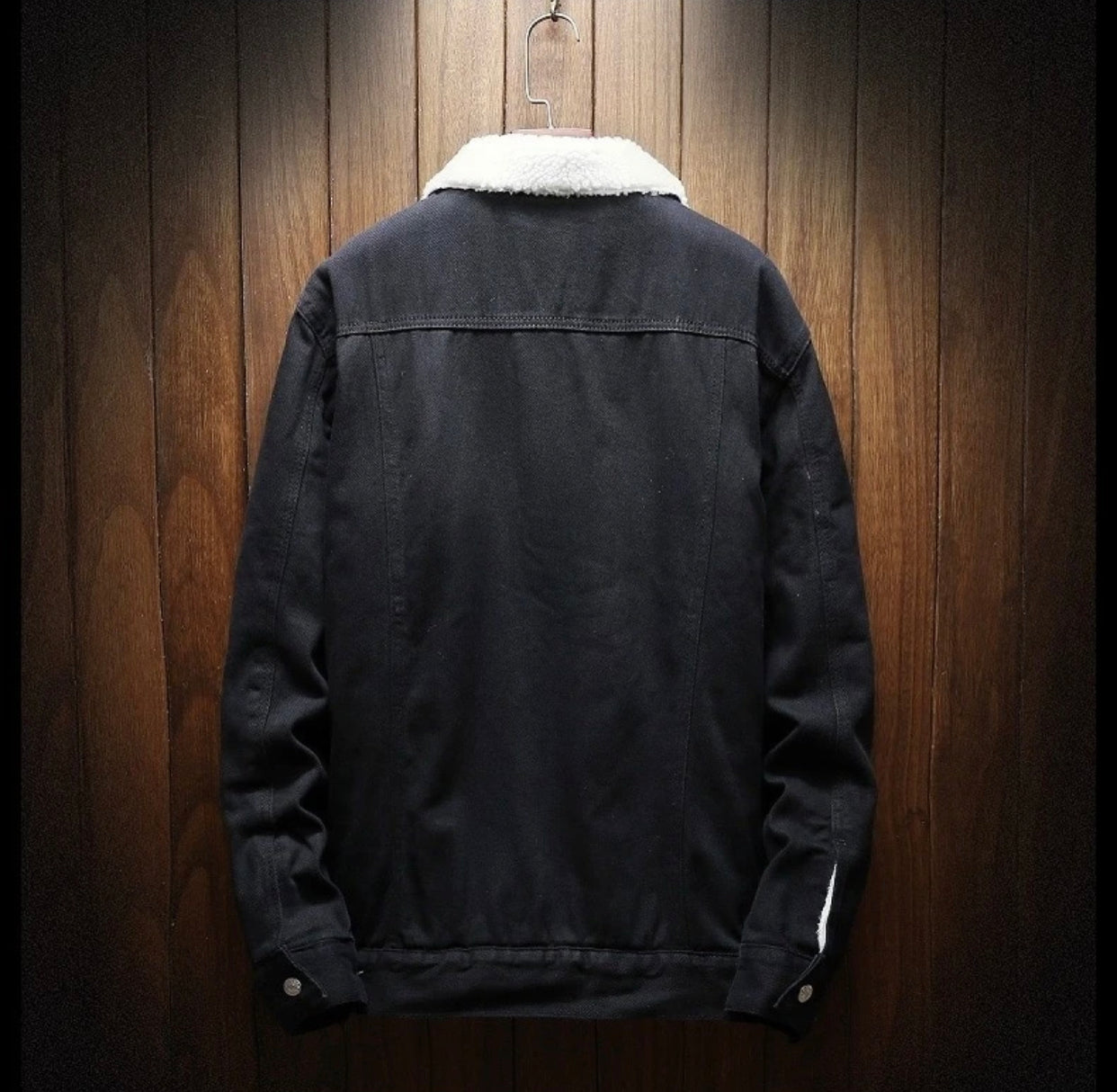 Men Warm Denim Jean Jackets