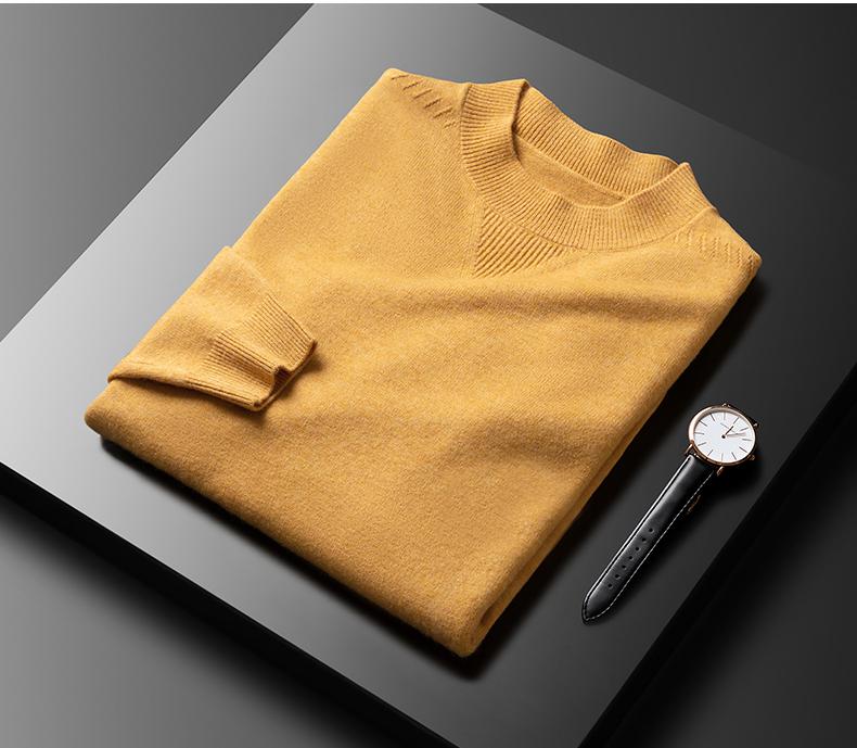 Toxyno Round Collar Casual Sweaters