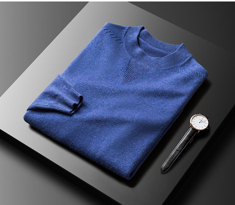Toxyno Round Collar Casual Sweaters