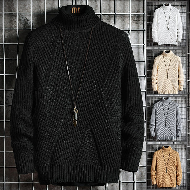 Toxyno Warm Turtleneck Pullover