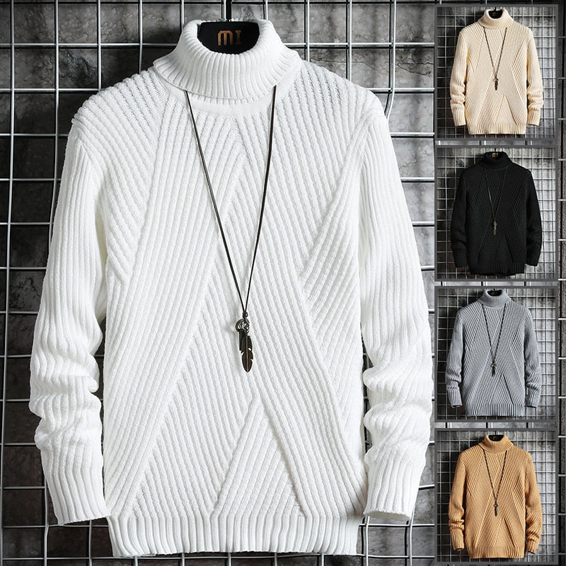 Toxyno Warm Turtleneck Pullover