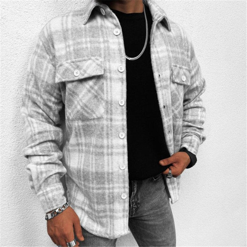 Fall Lapel Thick Shirt