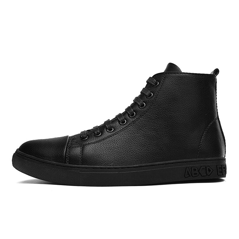 Lexy Leather Ankle Sneakers