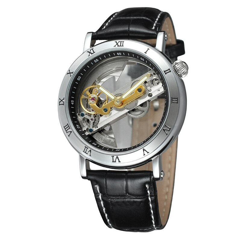 Skeleton Automatic Wrist Watch