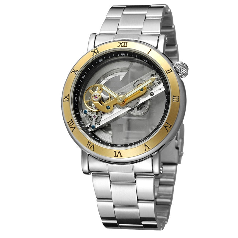 Skeleton Automatic Wrist Watch