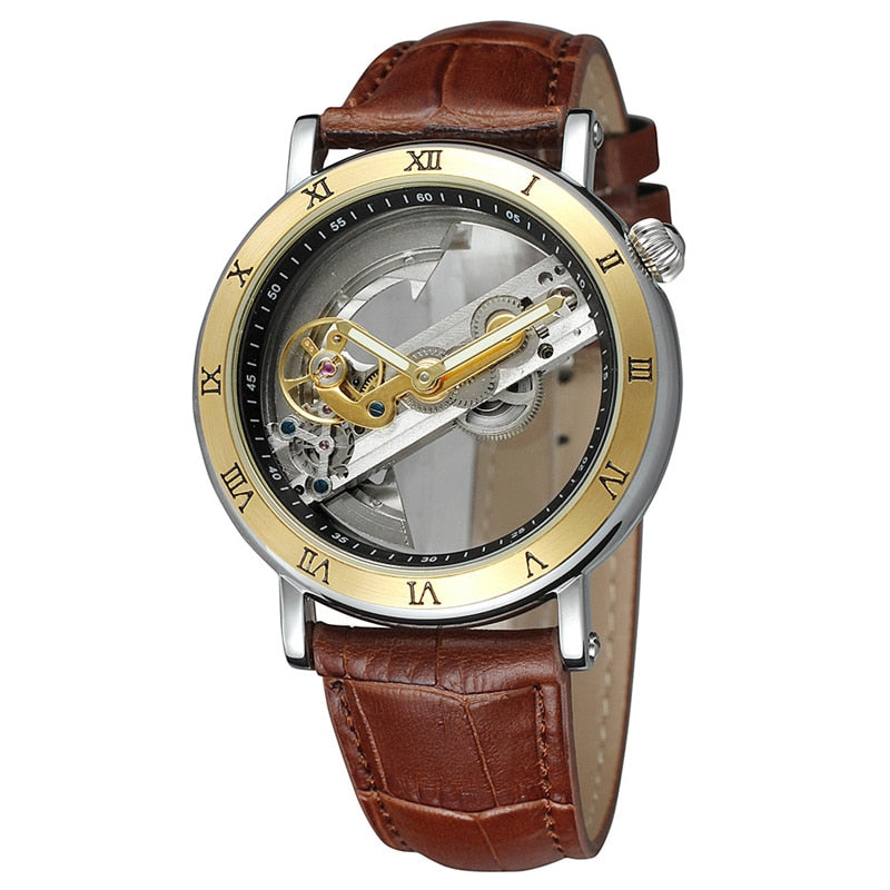 Skeleton Automatic Wrist Watch