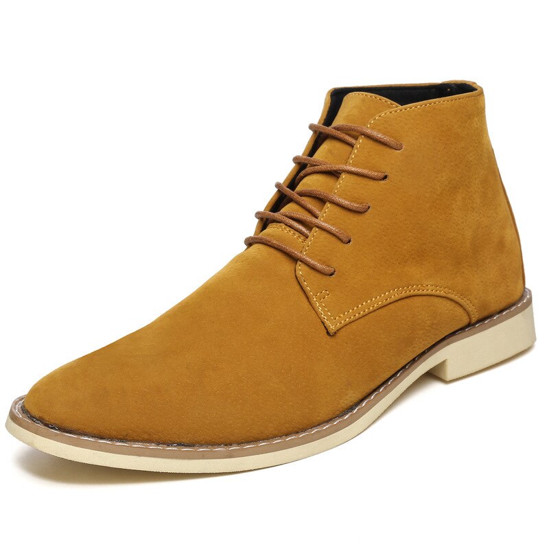 Suede Leather Ankle Boots
