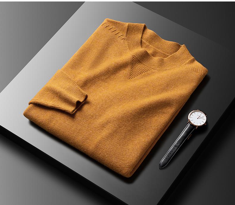 Toxyno Round Collar Casual Sweaters
