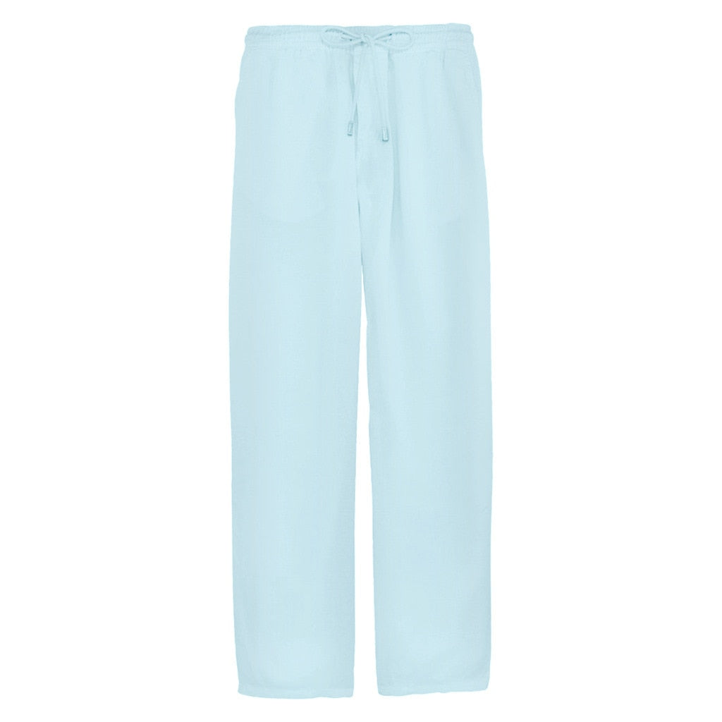 Toxyno Clothing Linen Pants
