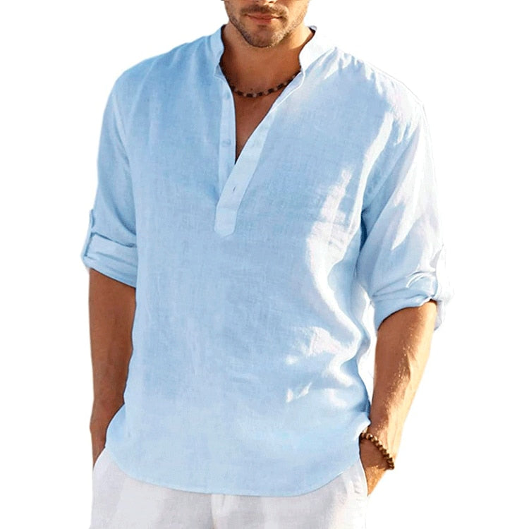 Toxyno Clothing Linen Shirt