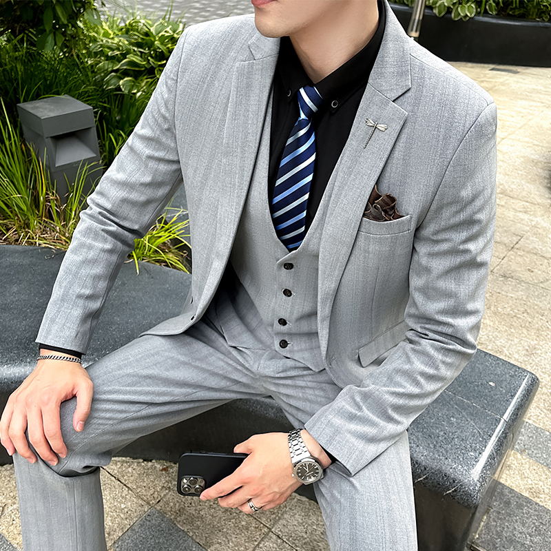 Gentlemen Casual Formal Three-piece Suits