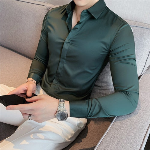 Stretch Formal Dress Shirts