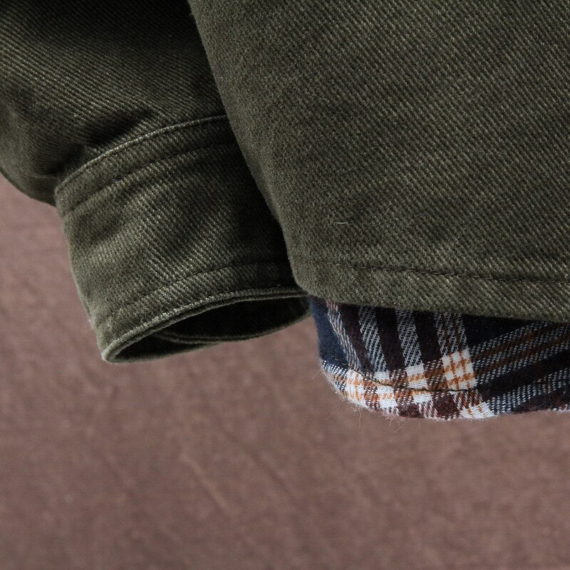Denim Slim Fit Coat