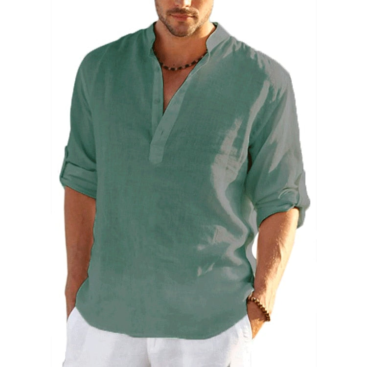 Toxyno Clothing Linen Shirt