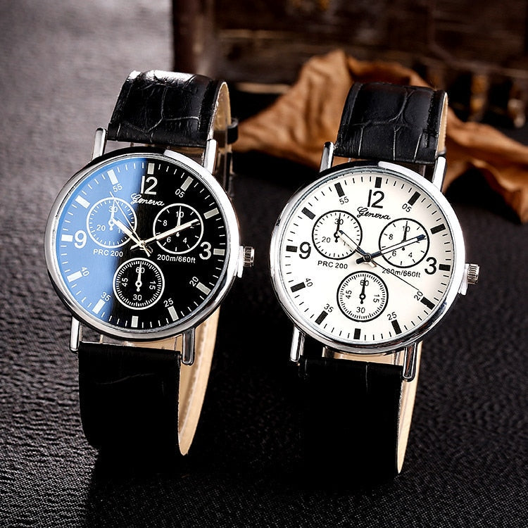 Three-Eye Blue Light Watch
