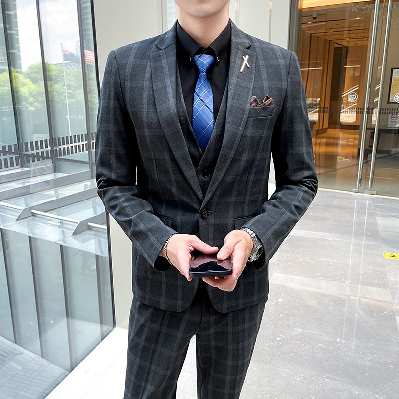 Gentlemen Casual Formal Three-piece Suits
