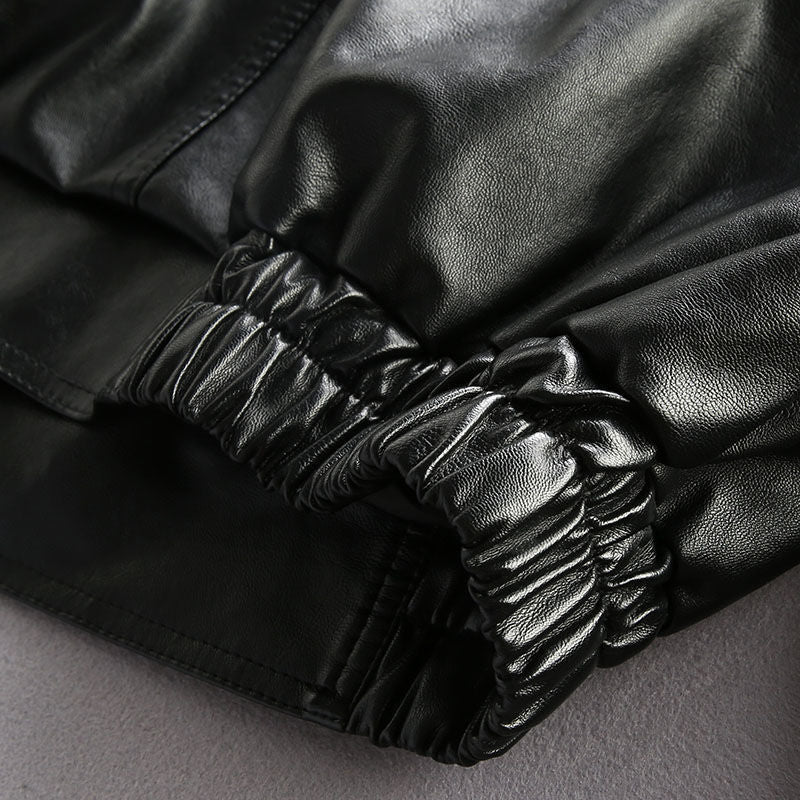 Toxyno Motorcycle PU Leather Jacket