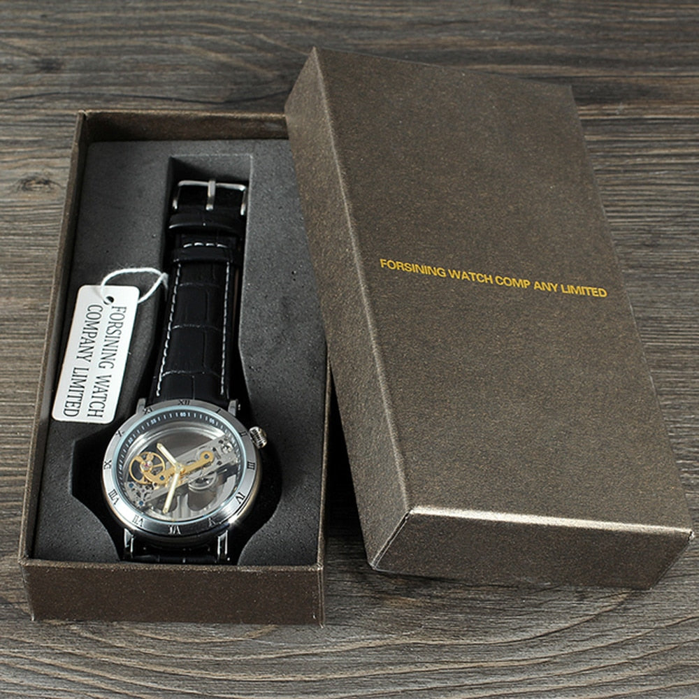 Skeleton Automatic Wrist Watch