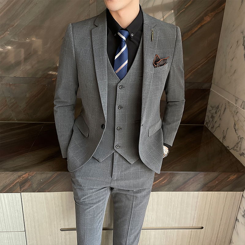 Gentlemen Casual Formal Three-piece Suits