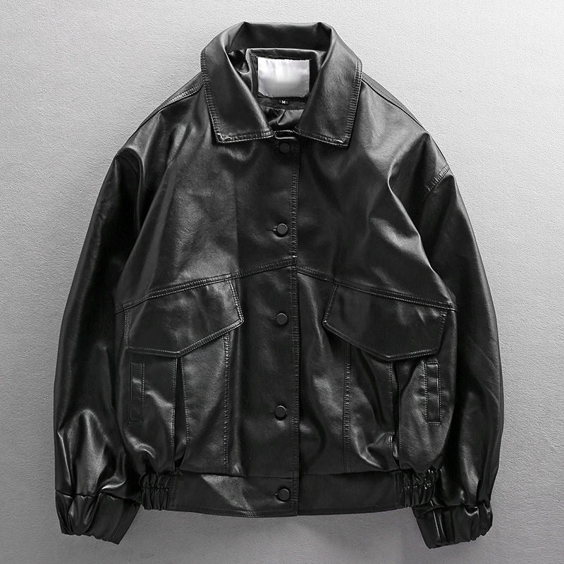 Toxyno Motorcycle PU Leather Jacket