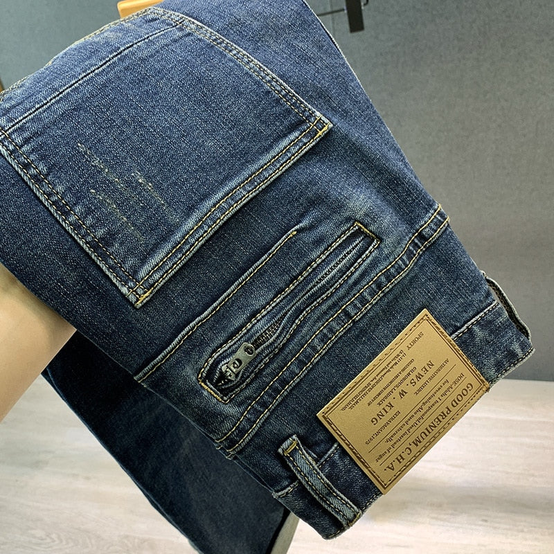 Motorbike Biker Denim Jeans