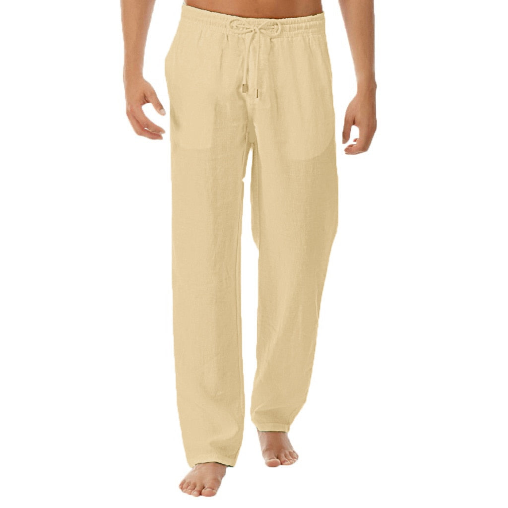 Toxyno Clothing Linen Pants