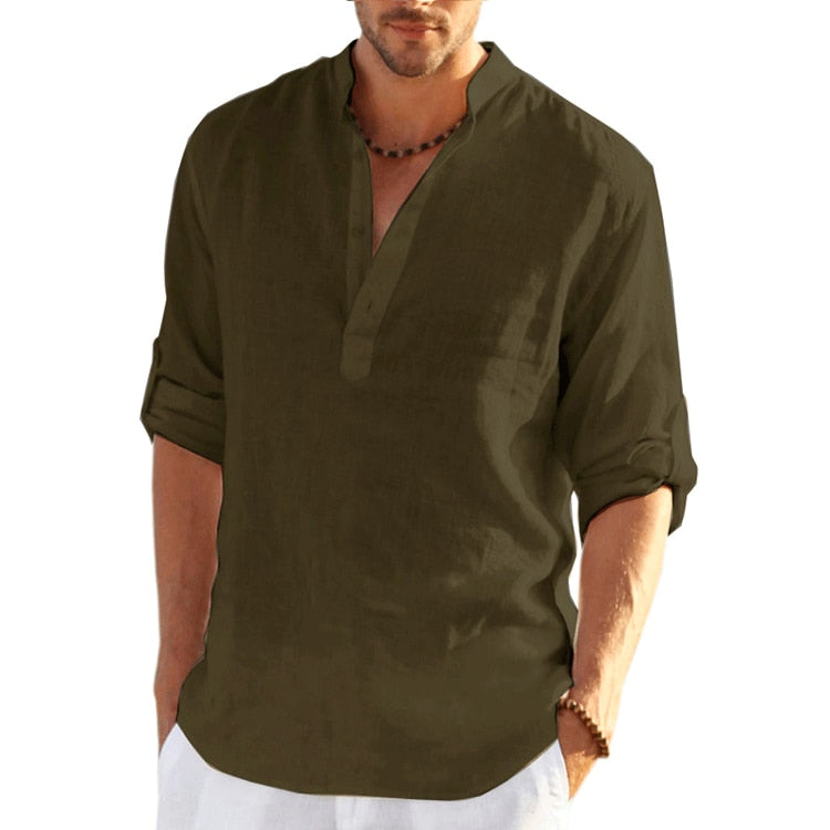 Toxyno Clothing Linen Shirt