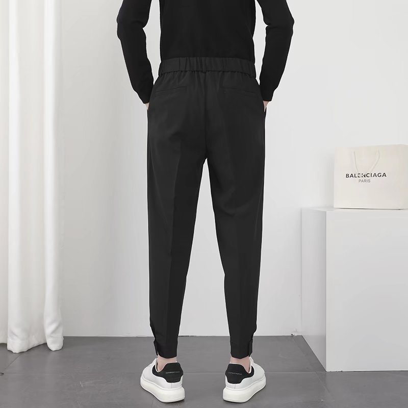 Fashion Korean Style Pleated Pants