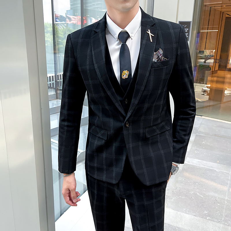 Gentlemen Casual Formal Three-piece Suits