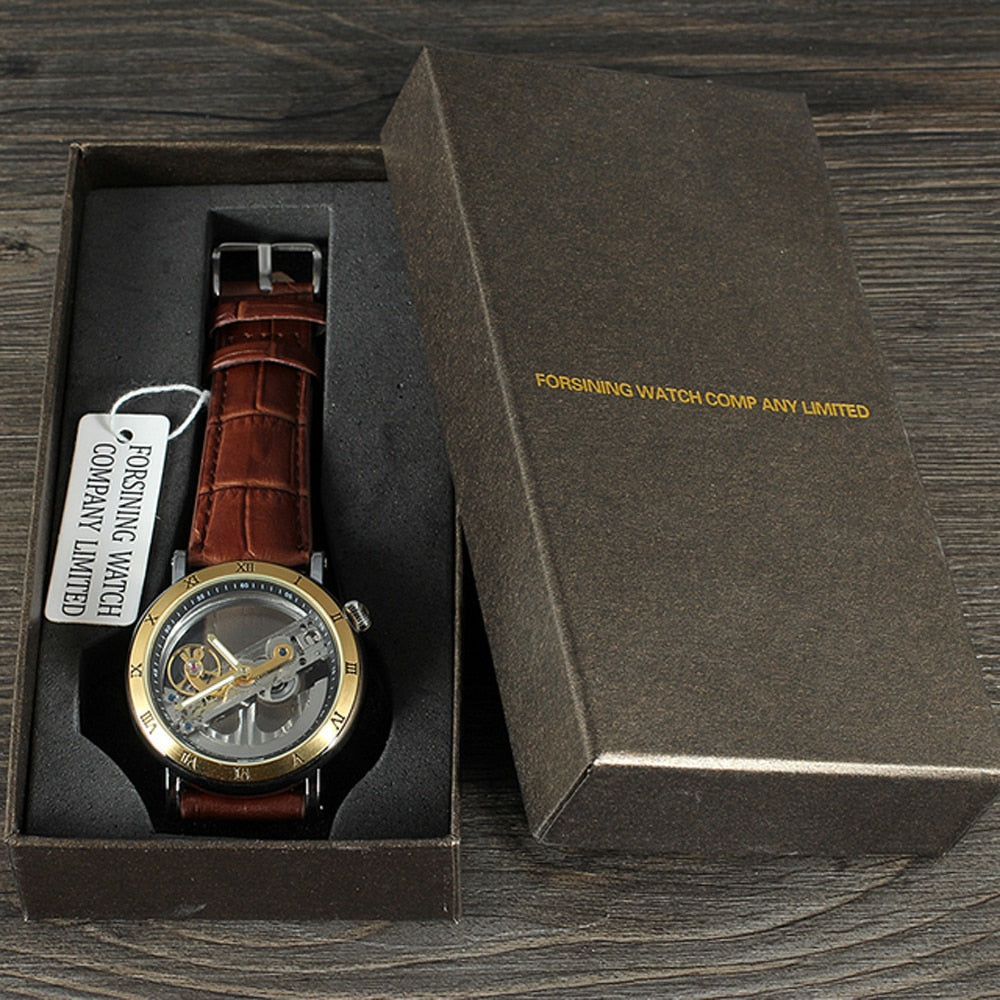 Skeleton Automatic Wrist Watch