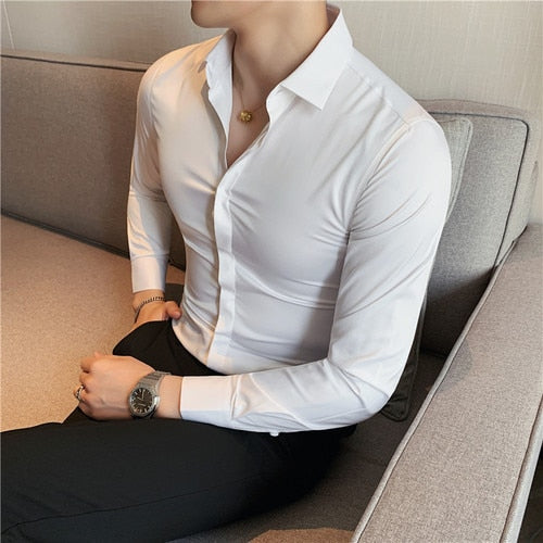 Stretch Formal Dress Shirts