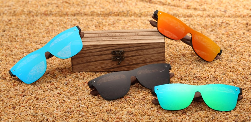 Walnut Wood Polarized Sunglasses