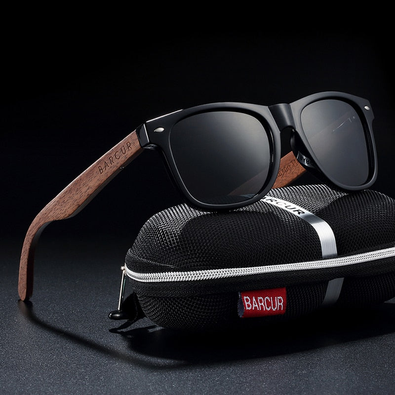 Walnut Wood Polarized Sunglasses