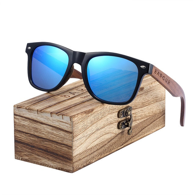 Walnut Wood Polarized Sunglasses
