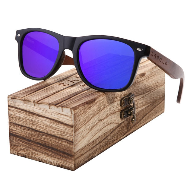 Walnut Wood Polarized Sunglasses