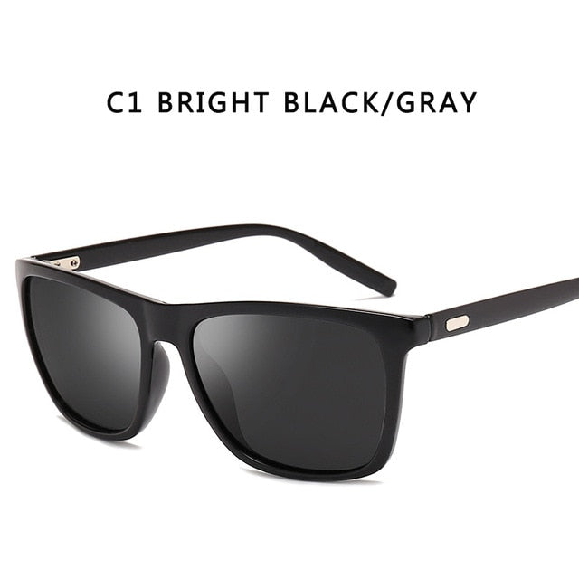 Sunglasses Men Polarized Oversized Mirror Sun Glasses