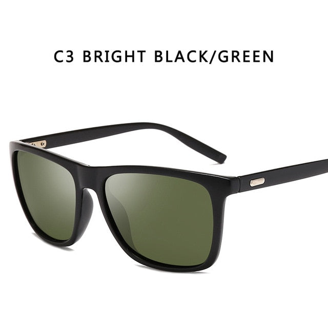 Sunglasses Men Polarized Oversized Mirror Sun Glasses