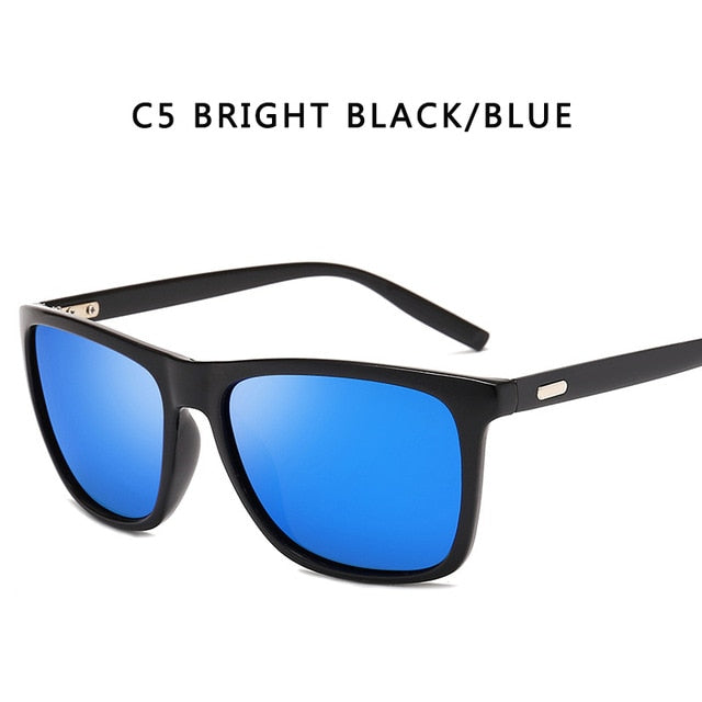 Sunglasses Men Polarized Oversized Mirror Sun Glasses