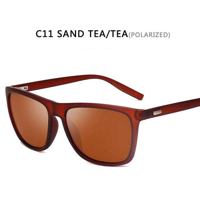 Sunglasses Men Polarized Oversized Mirror Sun Glasses