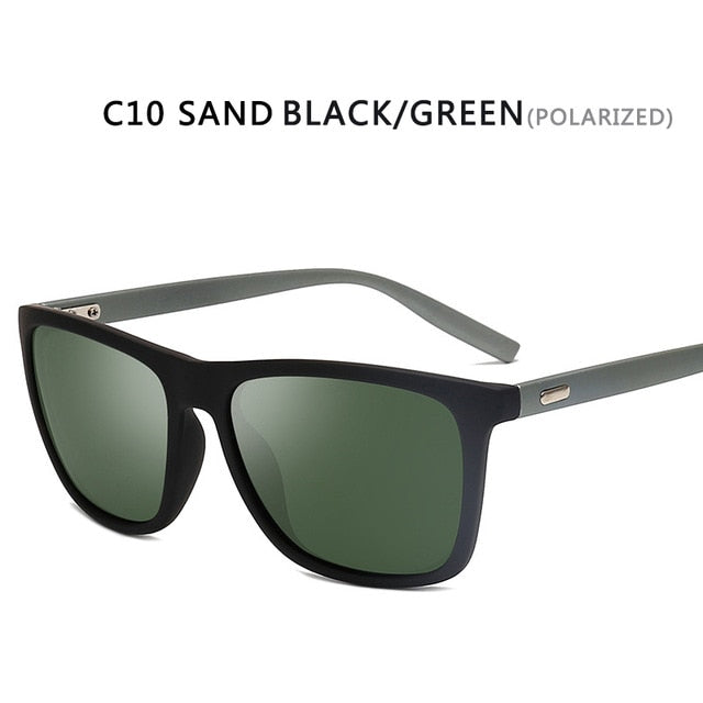 Sunglasses Men Polarized Oversized Mirror Sun Glasses