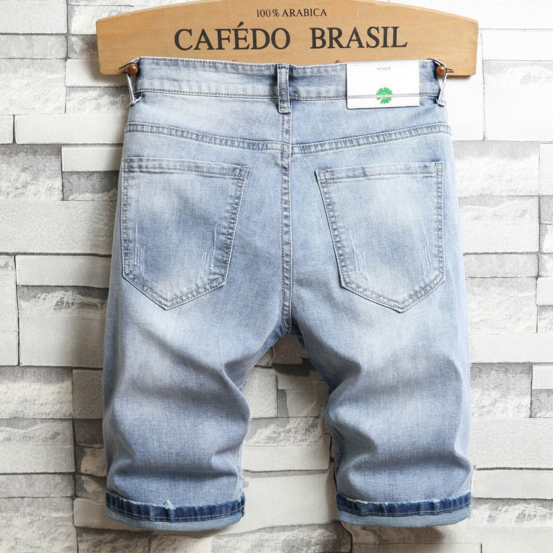 Fashion Comfortable Denim Slim Jeans Shorts