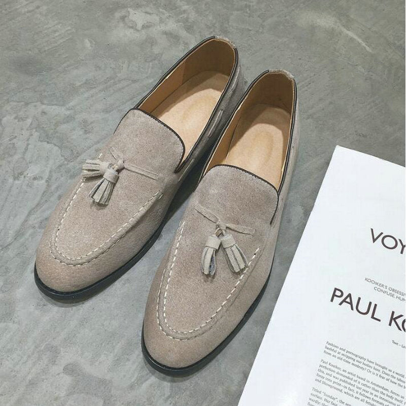 Casual Moccasins Suede Leather Flats Loafers Shoes