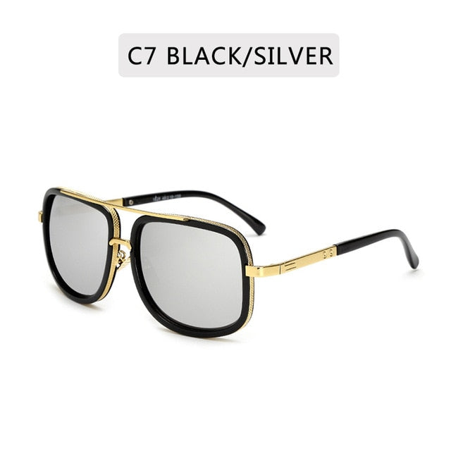Large Frame Sunglasses Mens | Square Frame Sunglasses Mens | TOXYNO