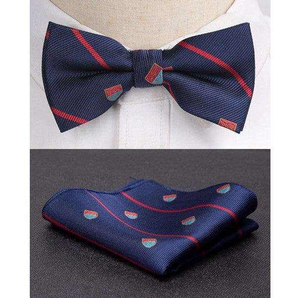 Men Bowtie Cravat Set