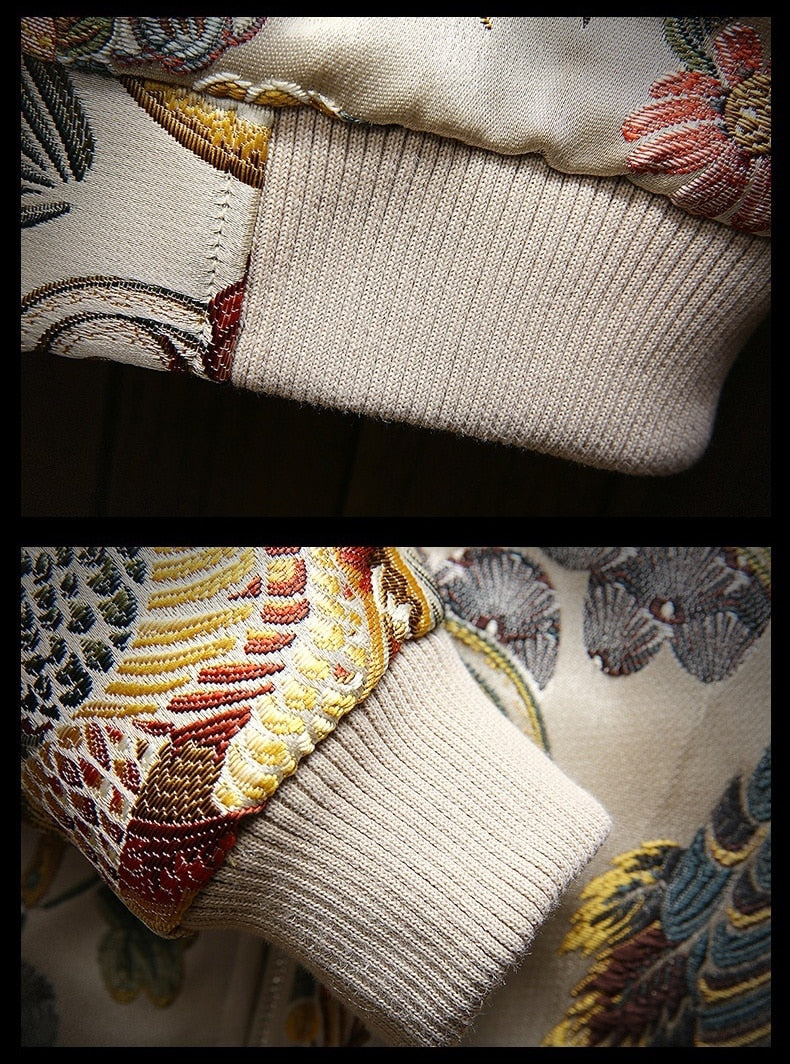 Embroidery Men Jacket | Autumn Winter Men Jacket | TOXYNO