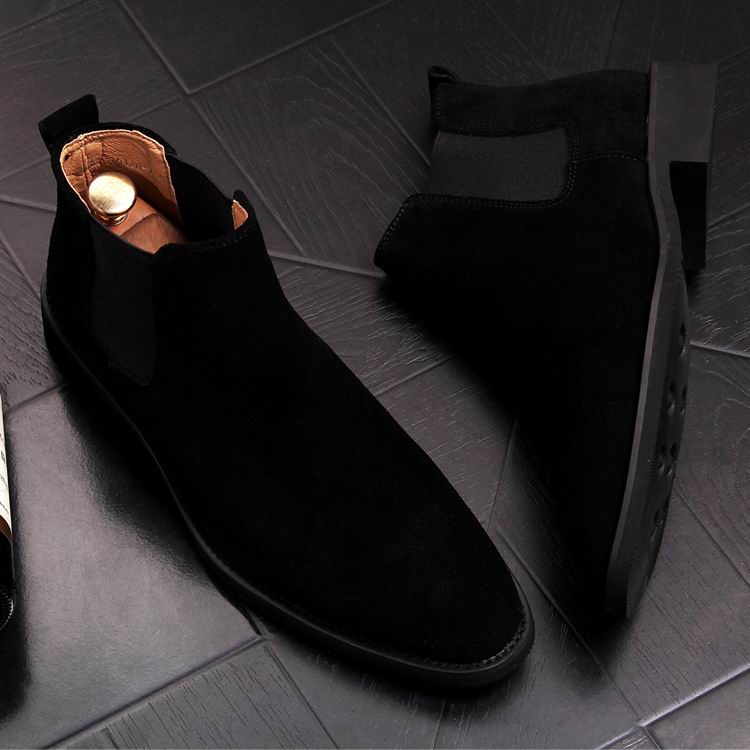 Men Suede Chelsea Boots