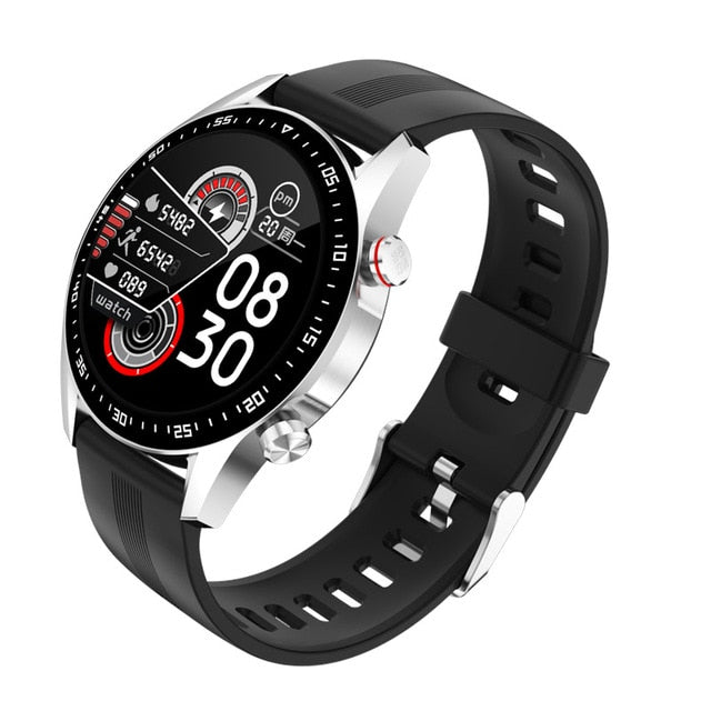 Men Bluetooth Call Custom Dial Full Touch Screen Waterproof Smartwatch
