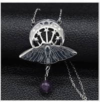 Pentagram Gold Pendants Necklace