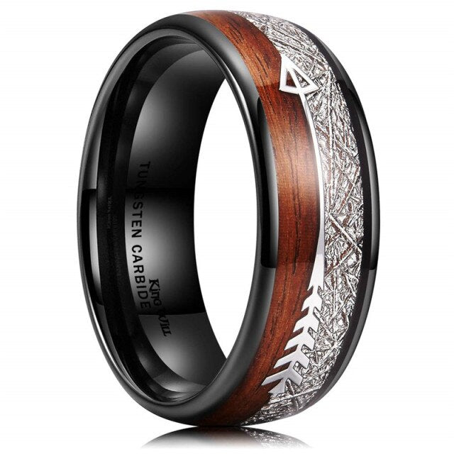 Inlay Hawaiian Men's Ring